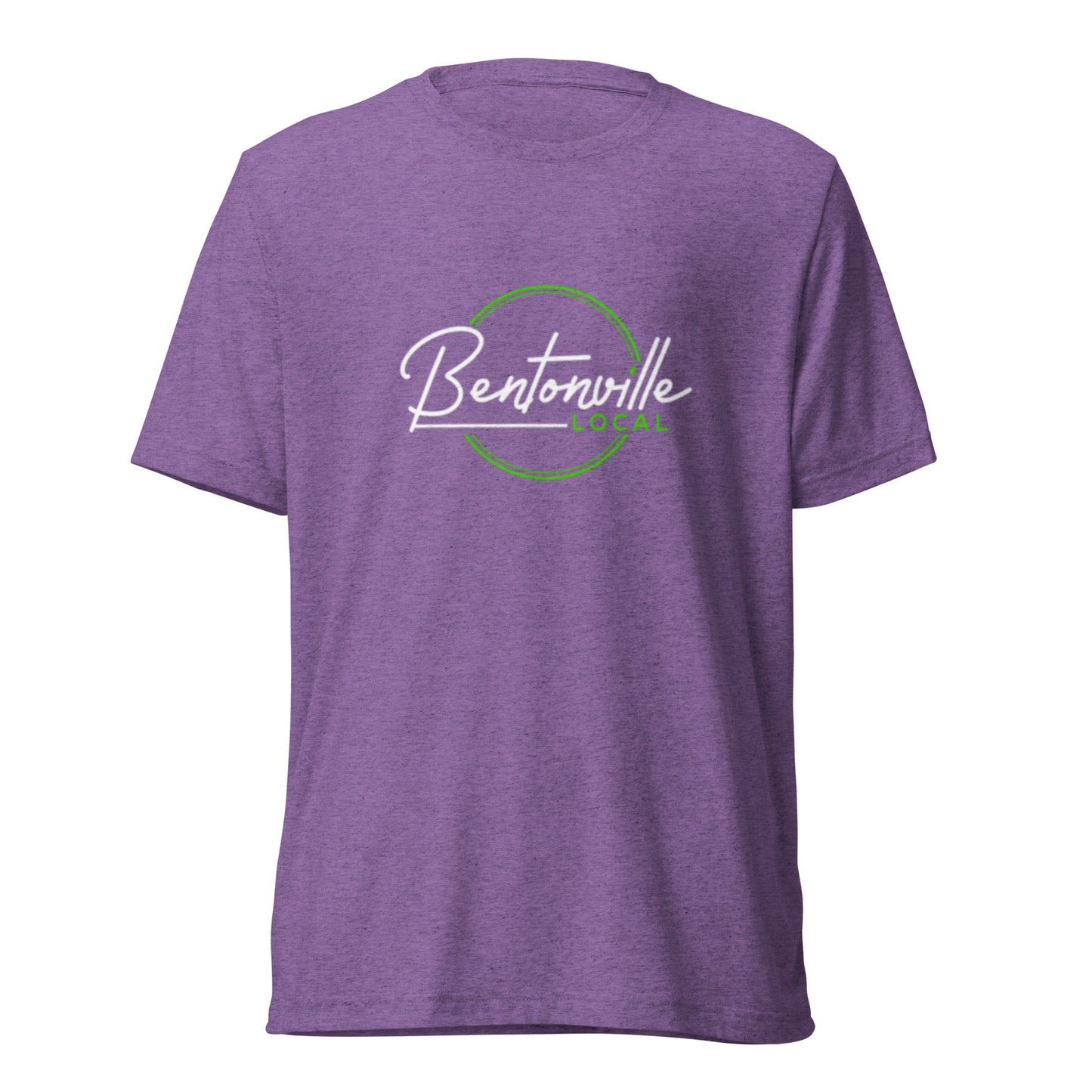 Bentonville Local Neon tri-blend Short sleeve t-shirt