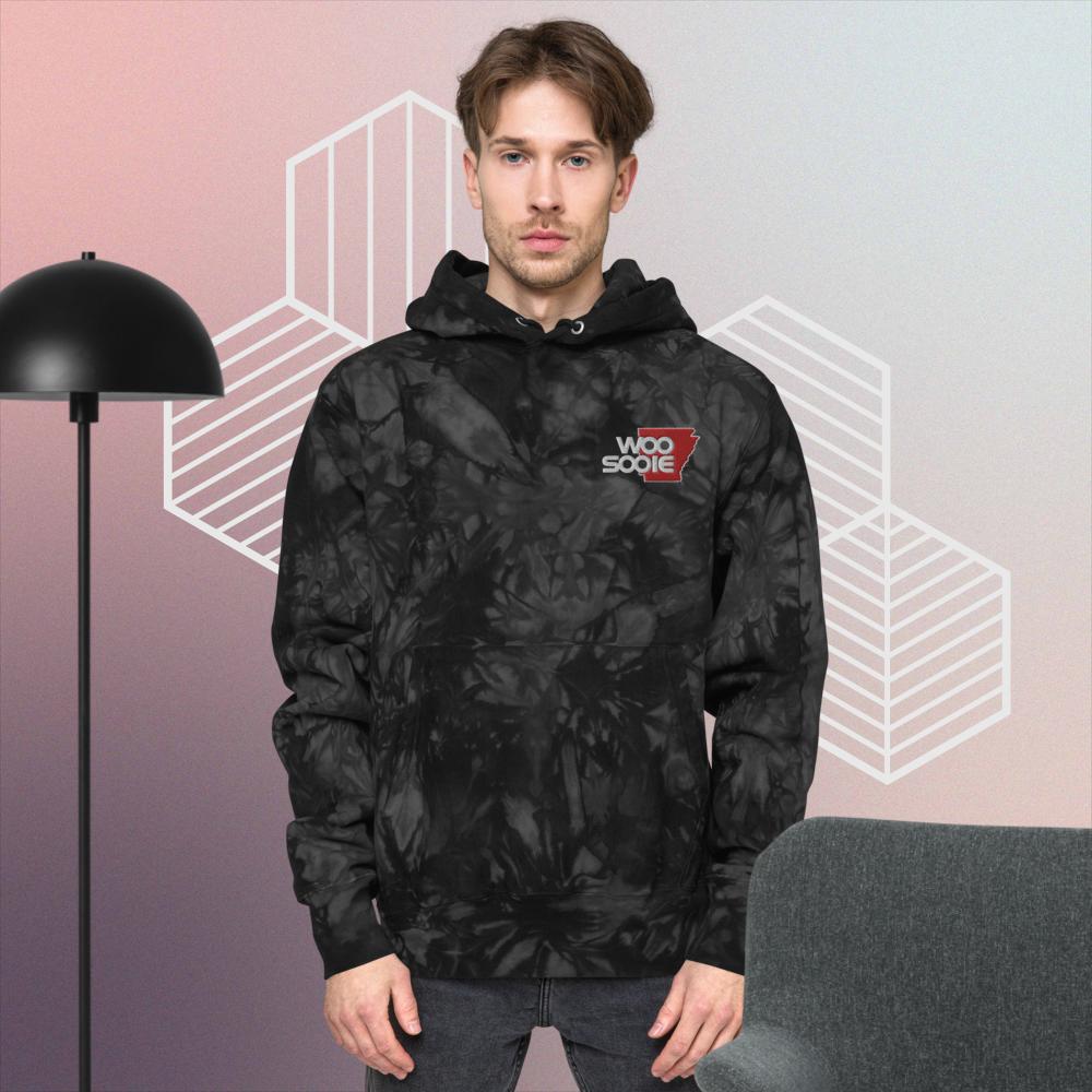 WooSooie Unisex Champion tie-dye hoodie