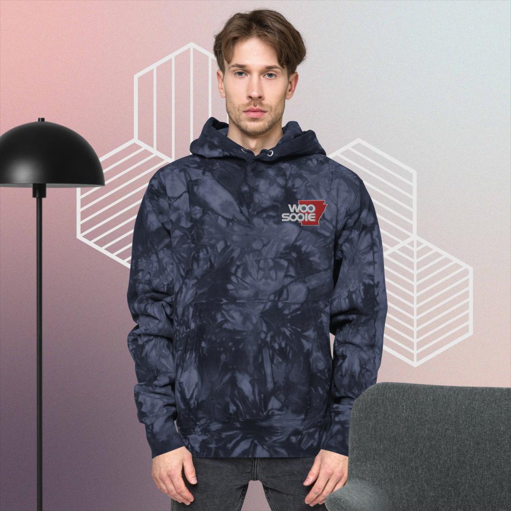 WooSooie Unisex Champion tie-dye hoodie