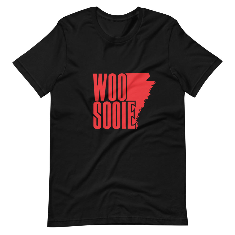 WooSooie State of Arkansas Short-Sleeve Unisex T-Shirt