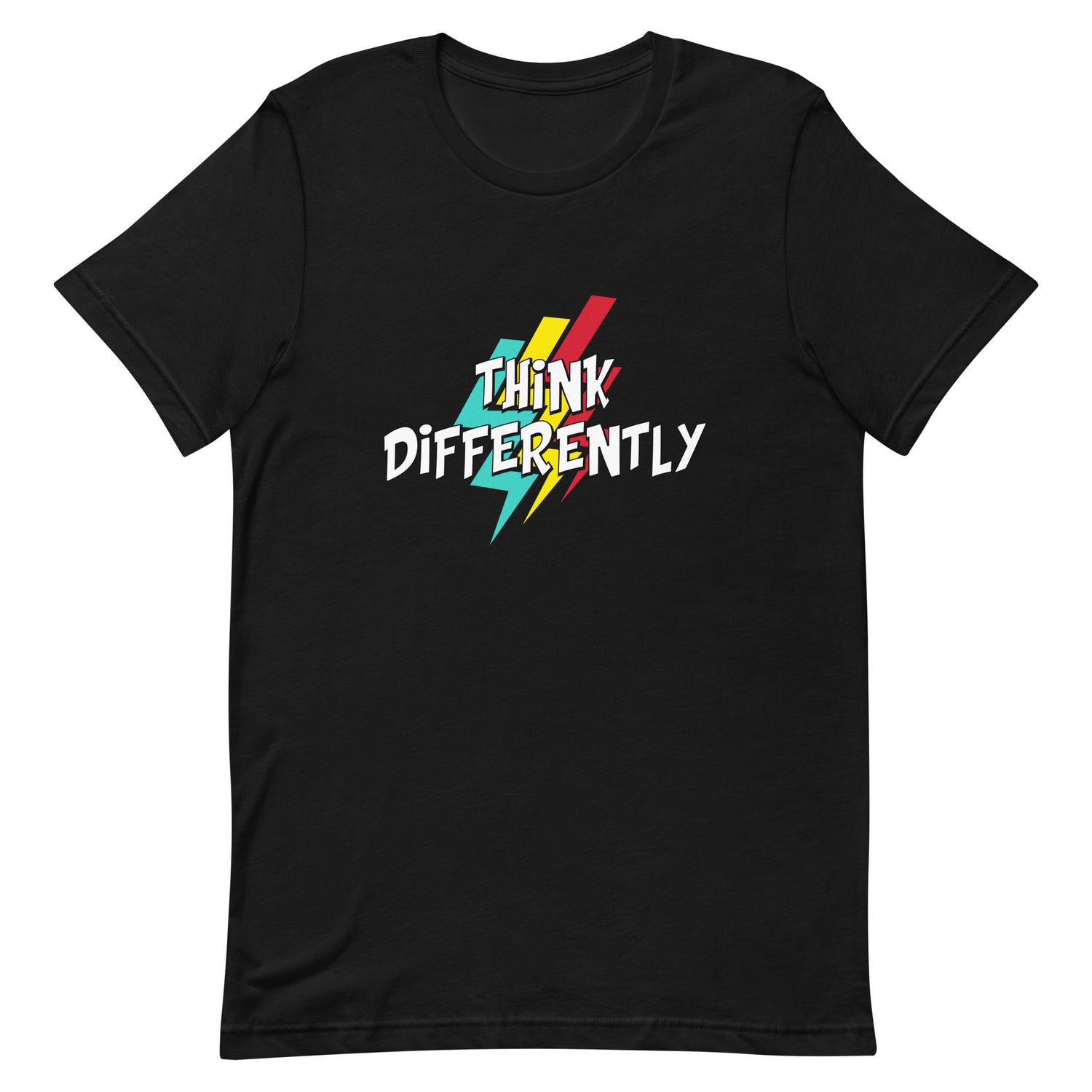 Think Differently Bolt Unisex t-shirt