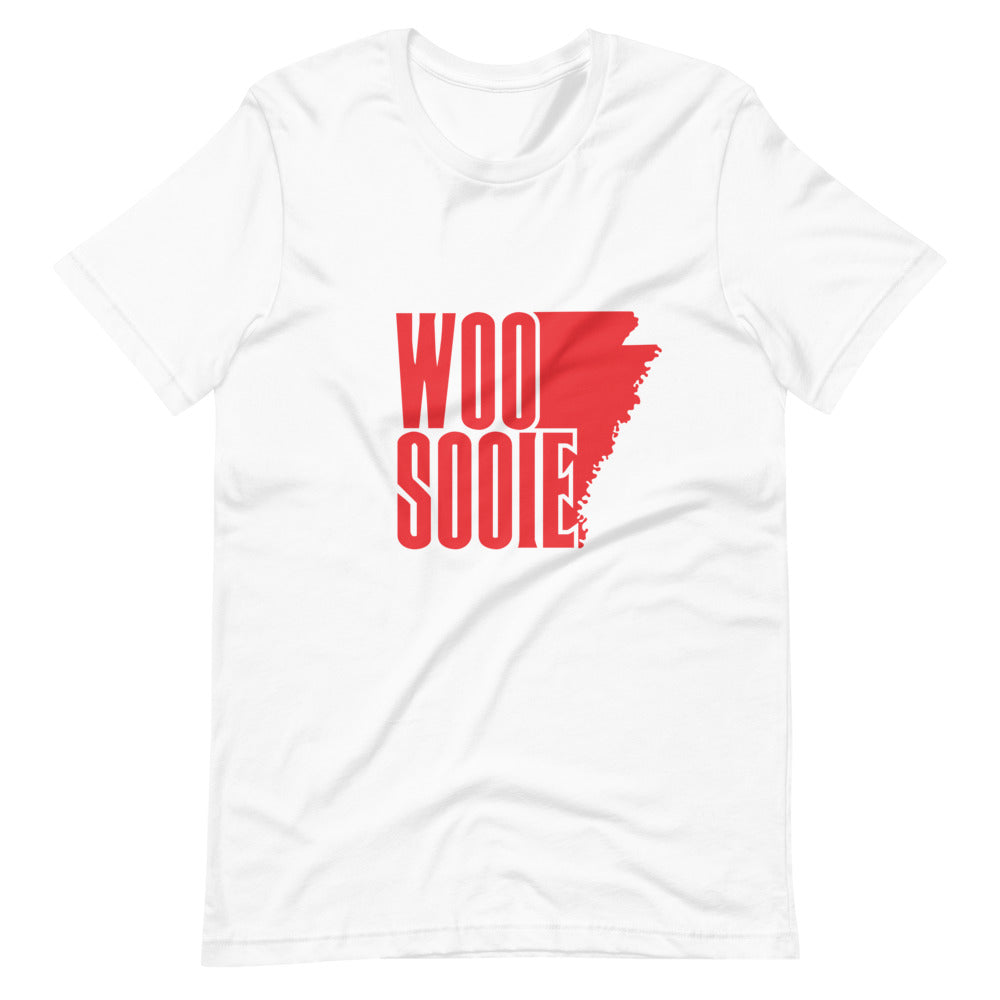 WooSooie State of Arkansas Short-Sleeve Unisex T-Shirt