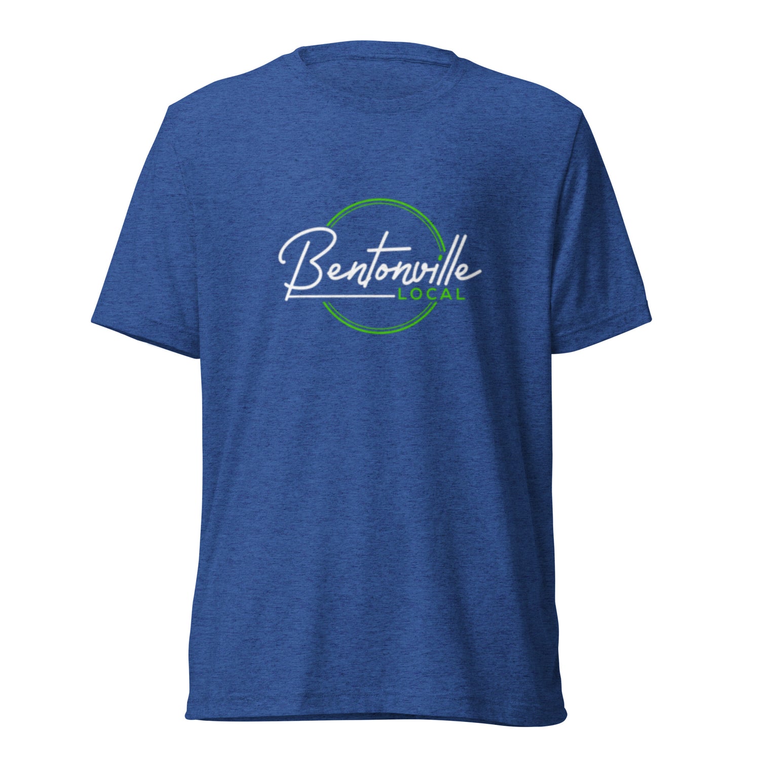 Bentonville Local Neon tri-blend Short sleeve t-shirt